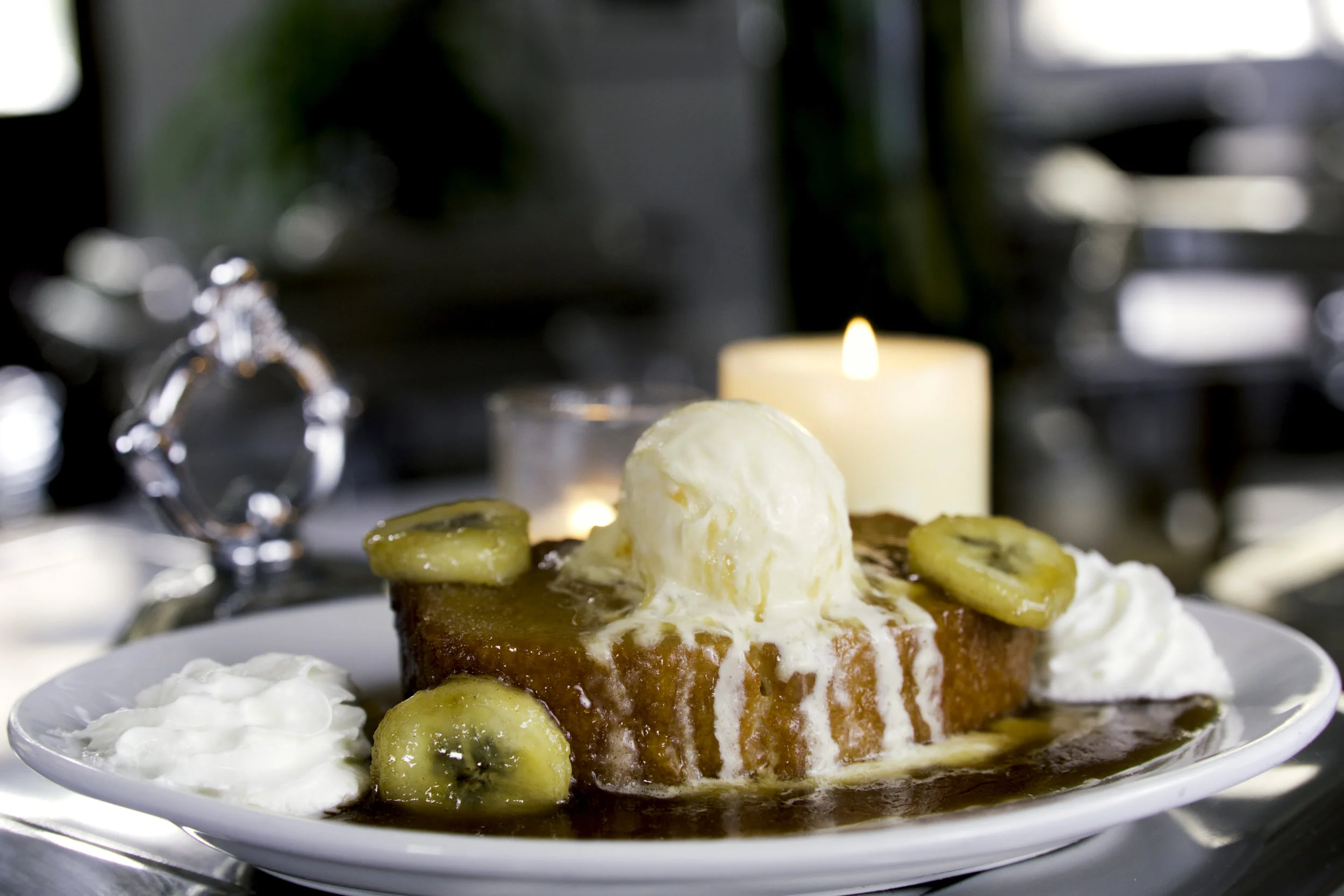 Eleanor's Pound Cake served at Sass! Restaurant